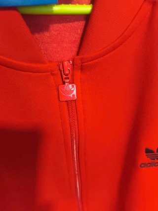 Chaqueta Adidas Roja Unisex