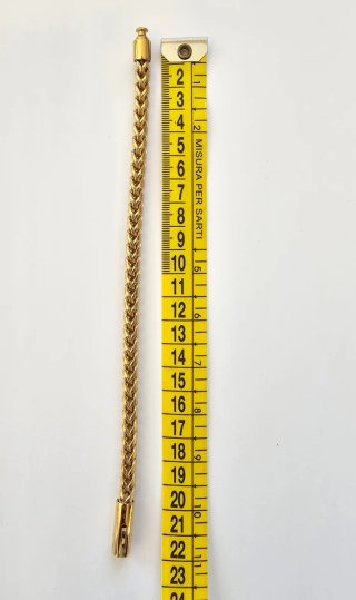 Pulsera Acero Hombre Dorada