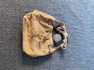 Bolso bombonera de piel