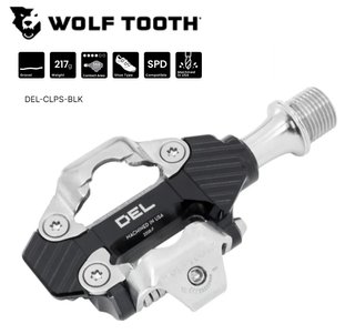 Pedales Wolf Tooth DEL Gravel SPD Negros
