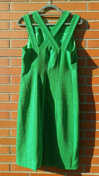 Vestido verde Trucco tirantes