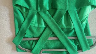 Vestido verde Trucco tirantes
