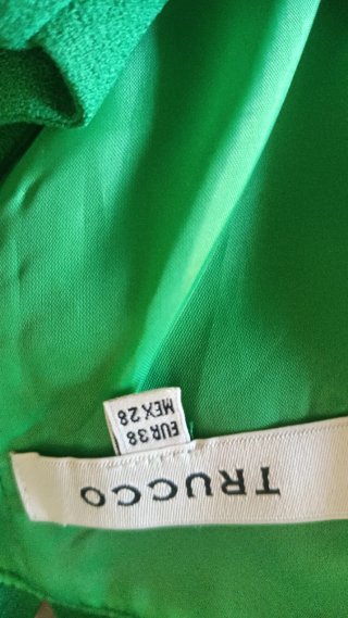 Vestido verde Trucco tirantes