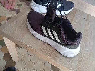 Zapatillas Adidas Galaxy 4 Negro/Blanco