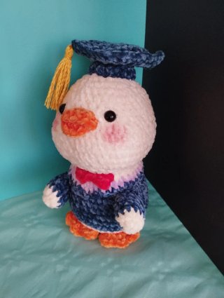Peluche Pato Graduado