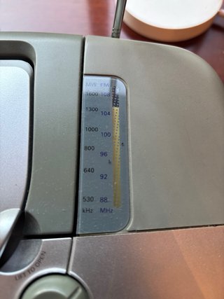 Radiocasete CD Philips Plata