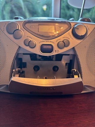 Radiocasete CD Philips Plata