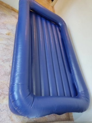 Colchón hinchable azul X2 Restform VER TODO!