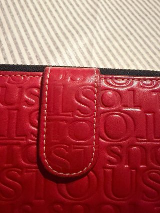 Cartera Tous Piel Roja
