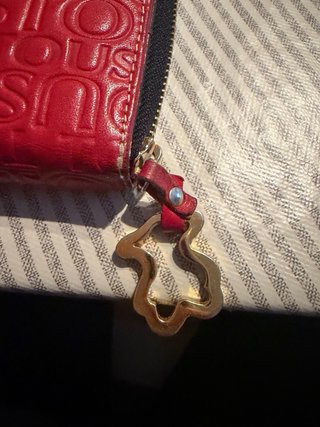 Cartera Tous Piel Roja
