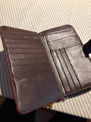 Cartera Tous Piel Roja
