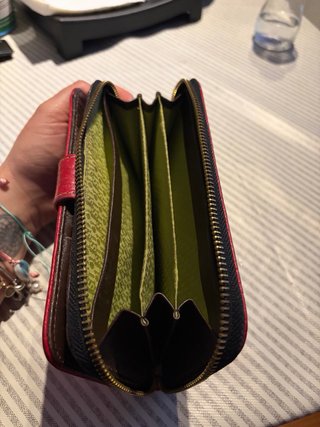Cartera Tous Piel Roja