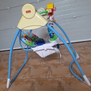 Columpio balancín Fisher Price Granja Bebé
