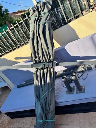 Toldo exterior plegable