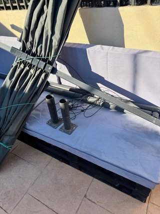 Toldo exterior plegable