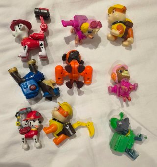 9 Figuras Patrulla Canina