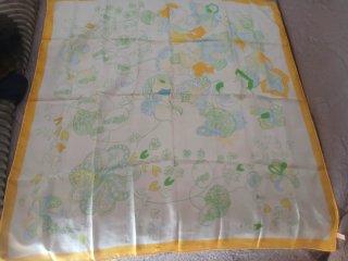 Foulard vintage floreale