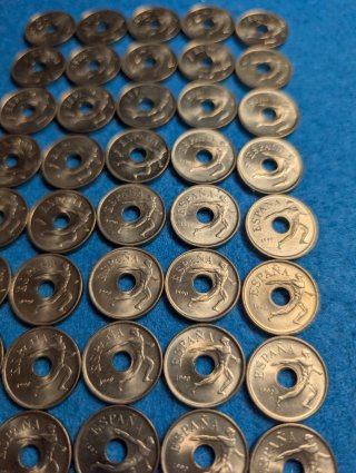 25 Pesetas Barcelona 1992 42 monedas