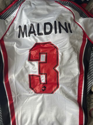 Maglietta vintage AC Milan 1997 Maldini #3