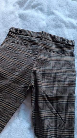 Pantalón cuadros H&M Talla S Hombre