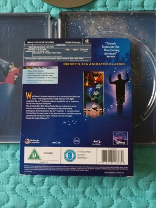 Fantasia Steelbook Blu-ray Disney