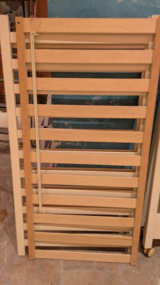 Cuna Micuna 120x60 con colchón viscoelástica