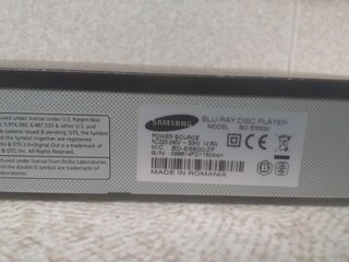 Reproductor Blu-ray 3D Samsung