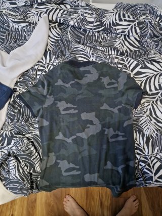 Polo Hollister Camuflaje Stretch Talla M