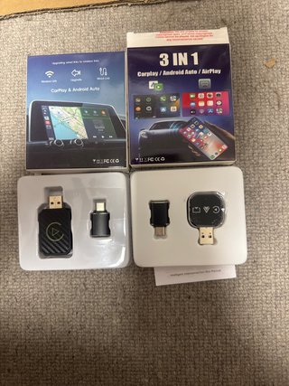 Adaptador CarPlay Android Auto Inalámbrico