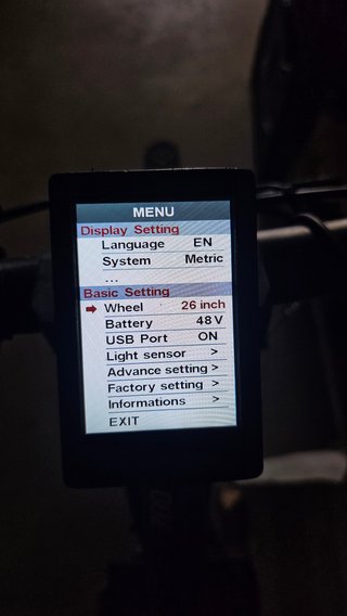 Ebike MTB Potente