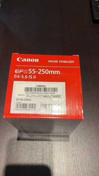 Objetivo Canon EFS 55-250mm f/4-5.6 IS II