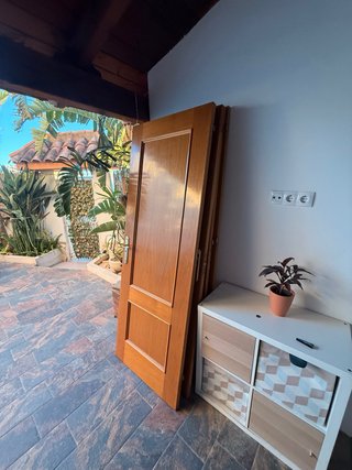 Puertas de madera interiores 6 puertas