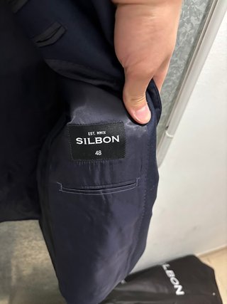 Traje de hombre Silbon azul