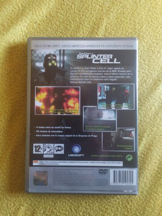 Tom Clancy's Splinter Cell PS2 Platinum