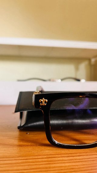 Gafas Chrome Hearts Tortoise & Oro