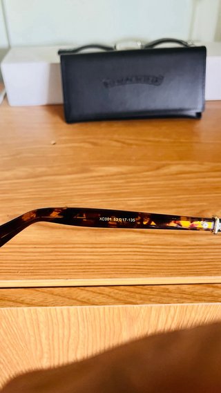 Gafas Chrome Hearts Tortoise & Oro
