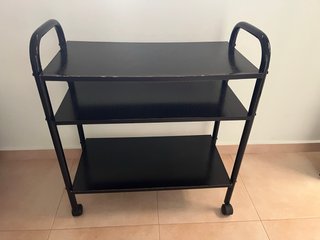 Carrito auxiliar 3 estantes