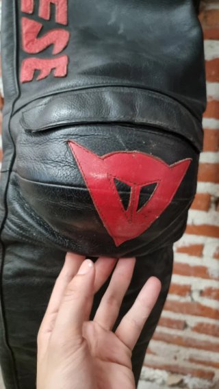 Traje moto Dainese talla 54 mono de piel auténtica