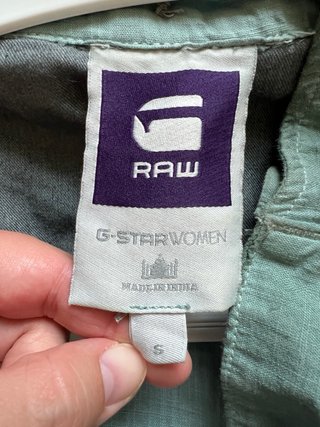 Parka ligera G-Star Raw verde
