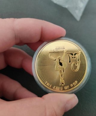 Moneda Coleccionista Michael Jackson