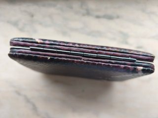Cartera Stradivarius efecto piel serpiente