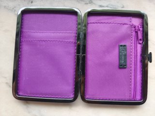 Cartera Stradivarius efecto piel serpiente