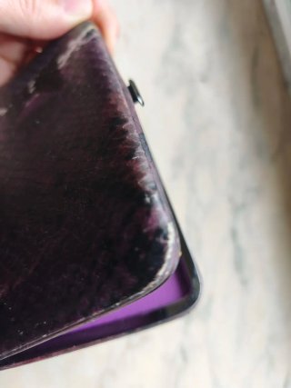 Cartera Stradivarius efecto piel serpiente