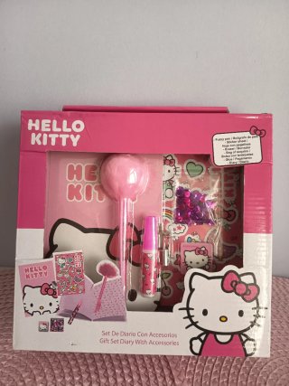 Set Diario Hello Kitty con Accesorios