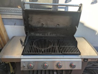 Barbacoa Weber Genesis II Nero/Argento