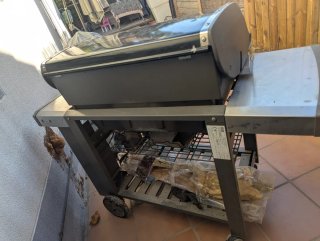 Barbacoa Weber Genesis II Nero/Argento
