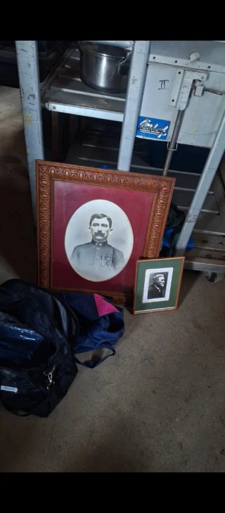 Dos cuadros antiguos franceses