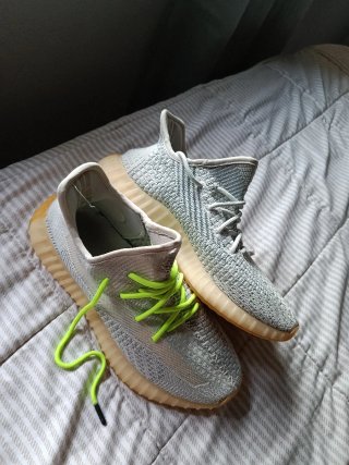 Adidas Yeezy Boost 350 V2 Gris/Verde talla 42