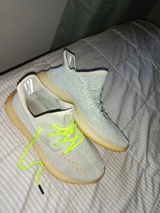Adidas Yeezy Boost 350 V2 Gris/Verde talla 42