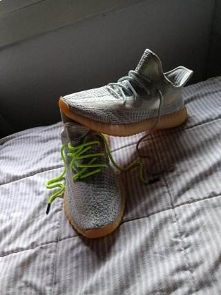 Adidas Yeezy Boost 350 V2 Gris/Verde talla 42